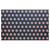 Glossy Round Flag op Cuba Stof (Yard (91,4 cm))