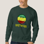 Glossy Round Happy Rasta-Shirt Trui (Voorkant)