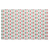 Glossy Round Mexicaanse vlag Stof (Yard (91,4 cm))