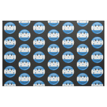 Glossy Round Smiling Honduran Flag
