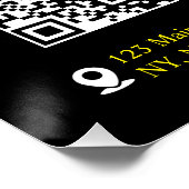 Glossy Salon Business Services Poster (Hoek)