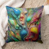 Glossy Spheres-Sierkussen Kussen (Deken)