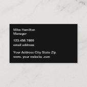 Glossy Visitekaartjes (Achterkant)