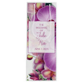 Glossy Wedding Wine Gift Bag Wijn Cadeautas (Voorkant)