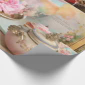 Glossy Wrapping Pape 30 inch x 6 vergoeding Cadeaupapier (Hoek)