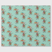 Glossy Wrapping Paper April Fool's Day Joker  Cadeaupapier (Vlak)