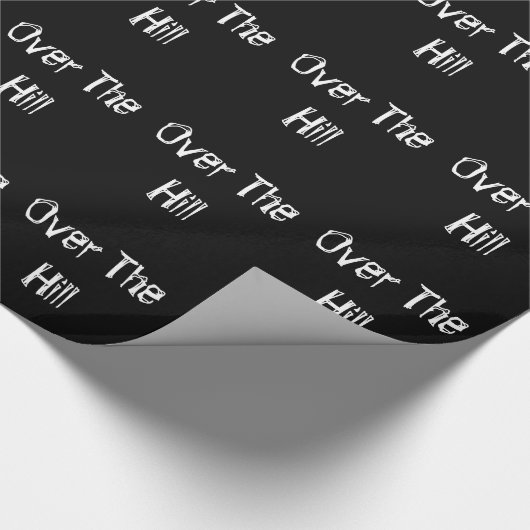 Glossy Wrapping Paper "Over the Hill" Cadeaupapier (Hoek)