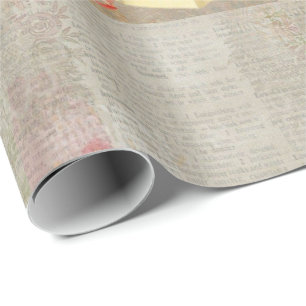 Glossy Wrapping Paper Paris Frankrijk Cadeaupapier