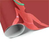 Glossy Wrapping Paper Yoga Nieuwjaar Cadeaupapier (Rol Hoek)