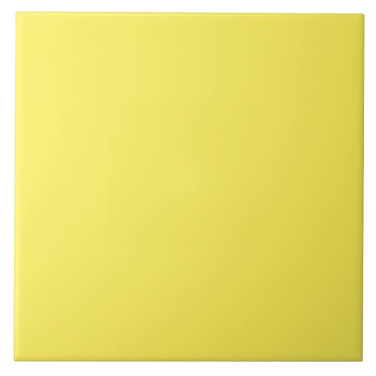 Glossy Yellow Tegeltje (Voorkant)