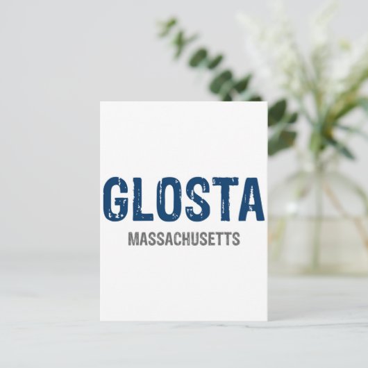Glosta Gear Briefkaart (Staand voorkant)