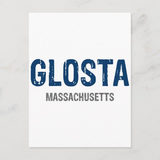 Glosta Gear Briefkaart (Voorkant)