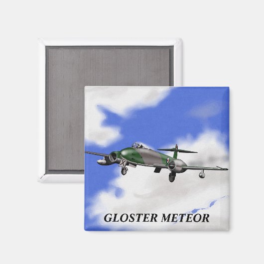 Gloster Meteor Magnet (Voorkant / Achterkant)