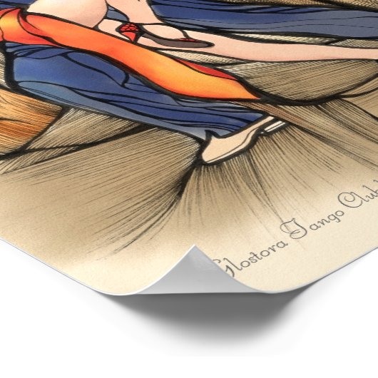 Glostora Tango Club Poster (Hoek)