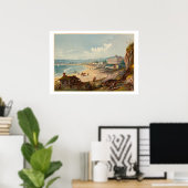 Gloucester Beach, Massachusetts  stijl Poster (Thuiskantoor)