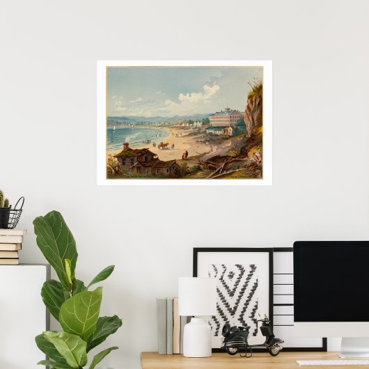 Gloucester Beach, Massachusetts  stijl Poster (Thuiskantoor)