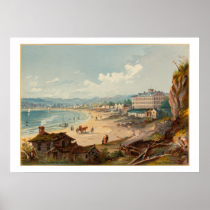 Gloucester Beach, Massachusetts  stijl Poster