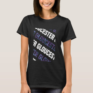 Gloucester Camo Pattern Paarse Camouflage T-shirt