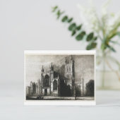 Gloucester Cathedraal Briefkaart (Staand voorkant)