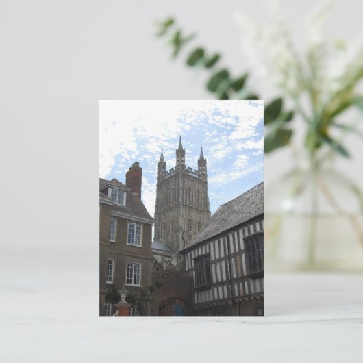 Gloucester Cathedraal Feestdagenkaart (Staand voorkant)