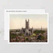 Gloucester Cathedral I, Gloucestershire, Engeland Briefkaart (Voorkant / Achterkant)