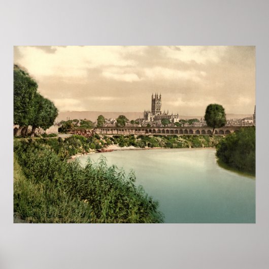 Gloucester Cathedral II, Gloucestershire, Engeland Poster (Voorkant)