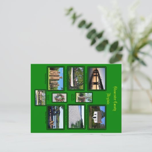 Gloucester County, Virginia - Custom Post Cards Briefkaart (Staand voorkant)