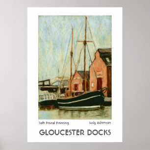 Gloucester Docks Print of Poster