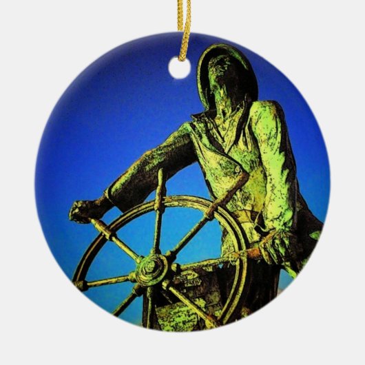Gloucester Fisherman Ornament (Voorkant)