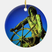 Gloucester Fisherman Ornament (Achterkant)