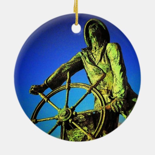 Gloucester Fisherman Ornament (Achterkant)