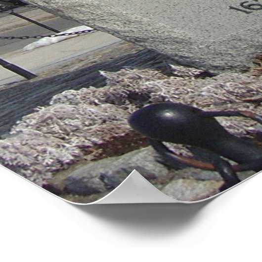 Gloucester Fishermen Memorial Poster (Hoek)