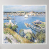 Gloucester Harbour, 1895 Willard Leroy Metcalf Poster (Voorkant)