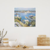 Gloucester Harbour, 1895 Willard Leroy Metcalf Poster (Keuken)