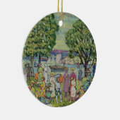 Gloucester Harbour (olie op canvas) Keramisch Ornament (Rechts)