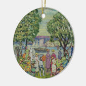 Gloucester Harbour (olie op canvas) Keramisch Ornament (Links)