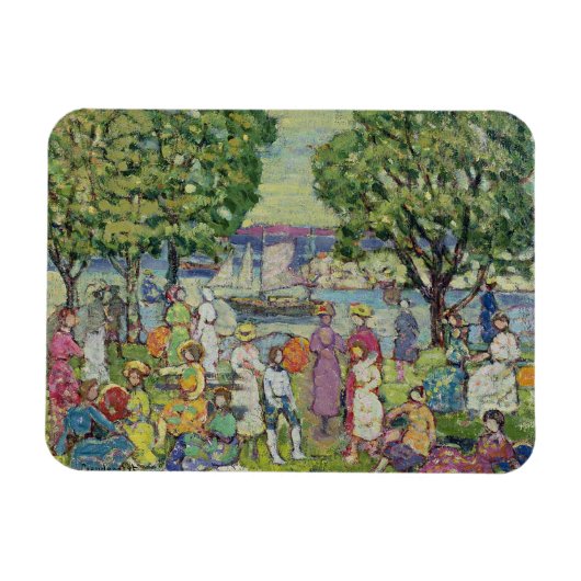 Gloucester Harbour (olie op canvas) Magneet (Horizontaal)
