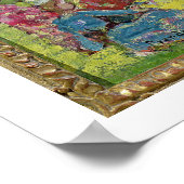 Gloucester Harbour (olie op canvas) Poster (Hoek)