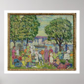 Gloucester Harbour (olie op canvas) Poster (Voorkant)