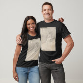 Gloucester MA Kaart 1862 T-shirt (Unisex)