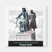 Gloucester, MA Magneet (Voorkant)