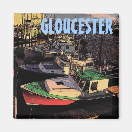 Gloucester (MA) Magneet (Voorkant)