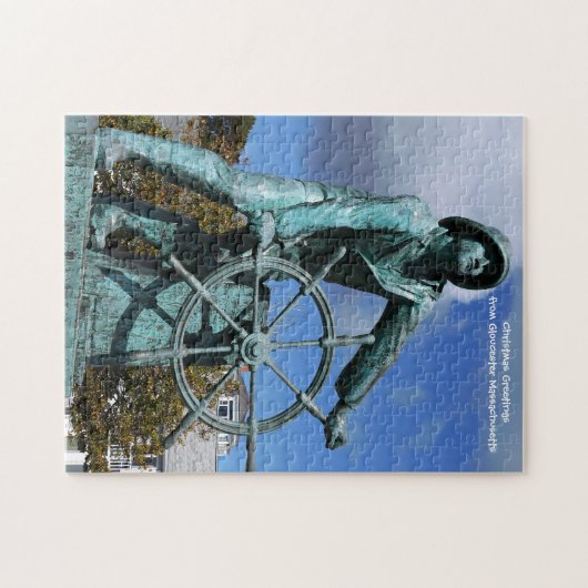 Gloucester Massachusetts. Jigzaag Puzzle Legpuzzel (Horizontaal)