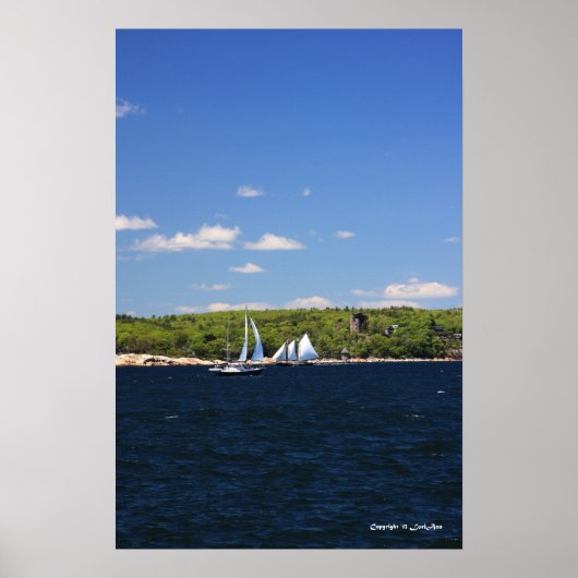 Gloucester Sailboat 3 Poster (Voorkant)