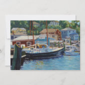 Gloucester Schilderachtig Vissende hoezen Feestdagenkaart (Voorkant)