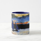 Gloucester Sunset van Winslow Homer Mok (Midden)