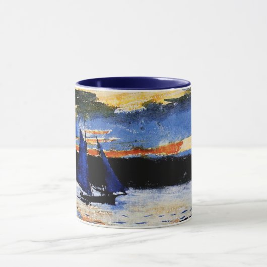 Gloucester Sunset van Winslow Homer Mok (Midden)