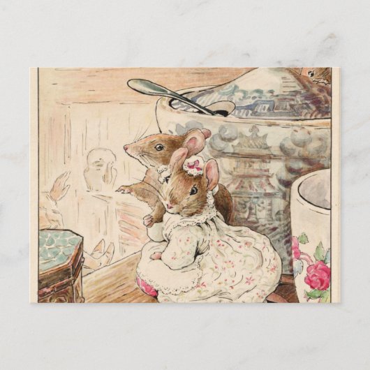 Gloucester tailor-lamp van Beatrix Potter Briefkaart (Voorkant)