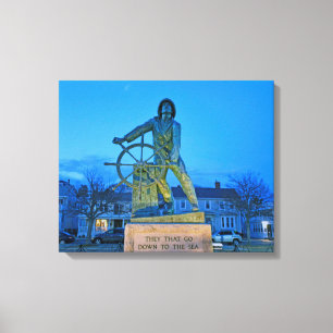 GLOUCESTER VIS SERMAN OMGEKOMEN CANVAS AFDRUK