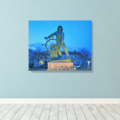 GLOUCESTER VIS SERMAN OMGEKOMEN CANVAS AFDRUK (Insitu (Houten vloer))